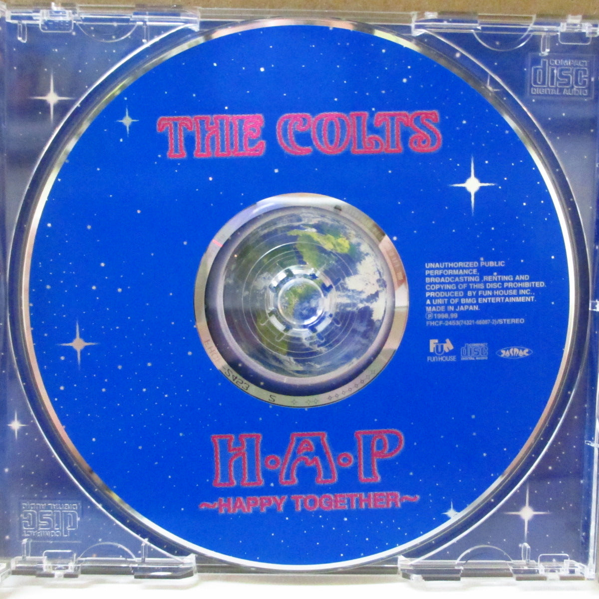 COLTS (コルツ) - H・A・P ~Happy Together~ (Japan オリジナル CD+帯) '99年メジャーデビューアルバム