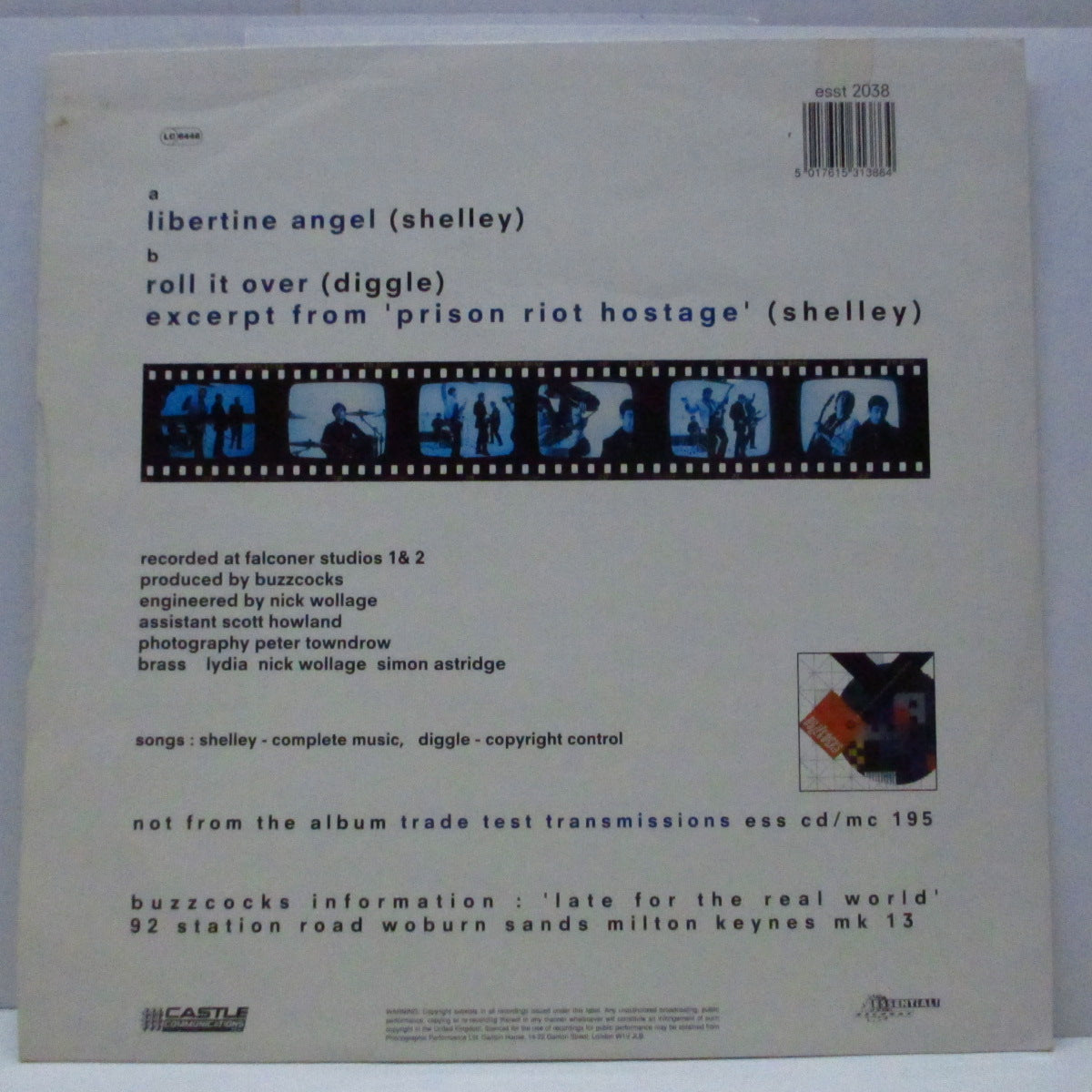 BUZZCOCKS (バズコックス) - Libertine Angel +2 (UK オリジナル 12") 全曲アルバム未収録!