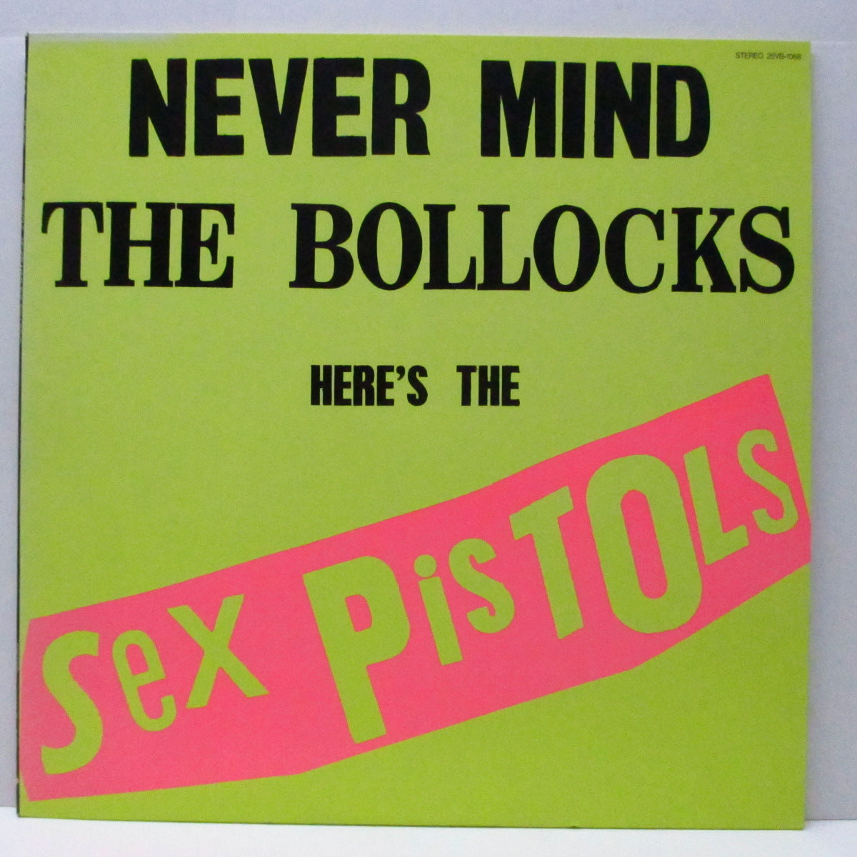 SEX PISTOLS (セックス・ピストルズ) - 勝手にしやがれ - Never Mind The Bollocks (Japan '86 再発 LP/25VB-1068) 帯欠!