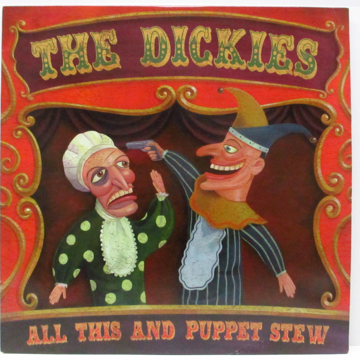 DICKIES, THE (ディッキーズ) - All This And Puppet Stew (US オリジナル「ブラックヴァイナル」LP+インサート)Fat 移籍第一弾 !