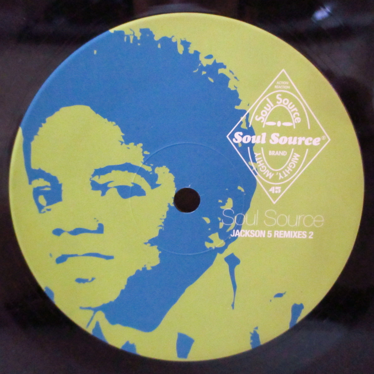 V.A. ('00s 日本・エレクトロ/ハウス・Jackson 5リミックスコンピ) - Soul Source Jackson 5 Remixes 2 - Vinyl One (Japan '01 オリジナル4曲入り33回転 12インチ/レアステッカー付きジャケ) ジャクソン5リミックス・コンピ
