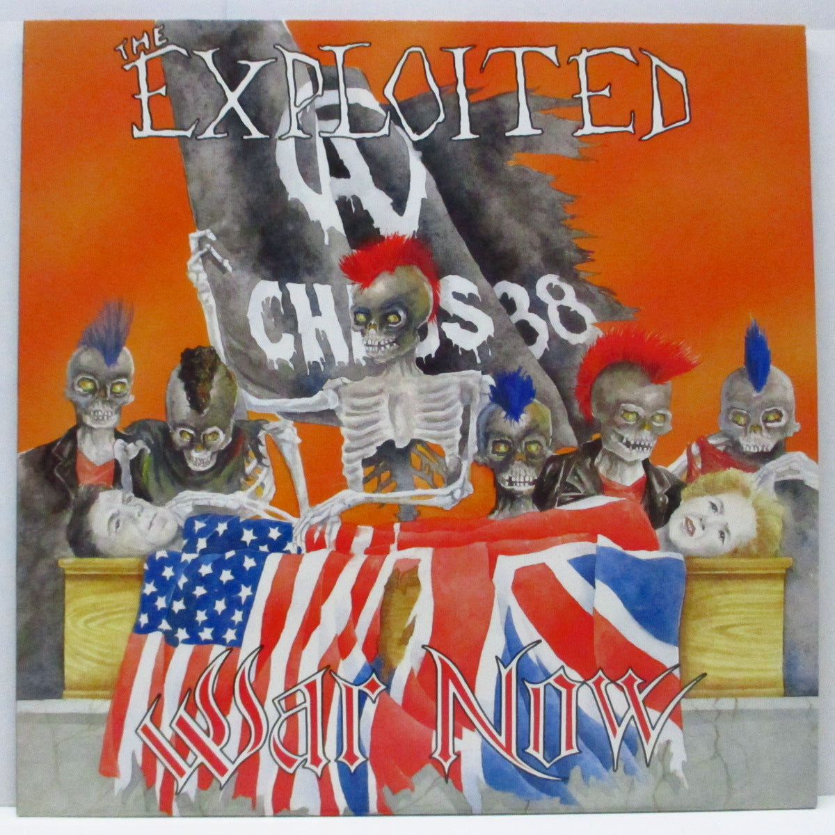 EXPLOITED, THE (ジ・エクスプロイテッド) - War Now +2 (UK オリジナル 12") 近年稀な美品!