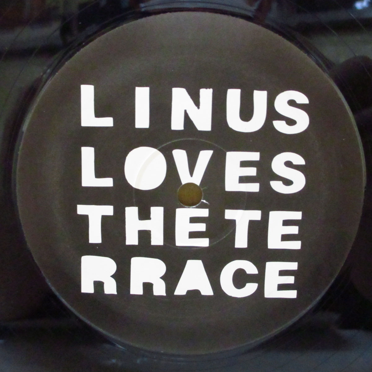 LINUS LOVES (ライナス・ラヴズ) - The Terrace (UK '03 オリジナル 12インチ/レアステッカー付き光沢ジャケ)