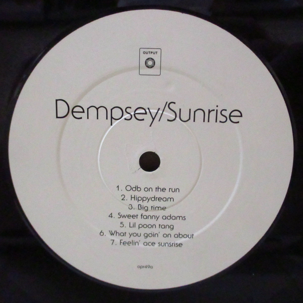 DEMPSEY (デンプシー) - S.T. <1st album> (UK オリジナル LP/ざら紙ジャケ) '02年唯一のアルバム