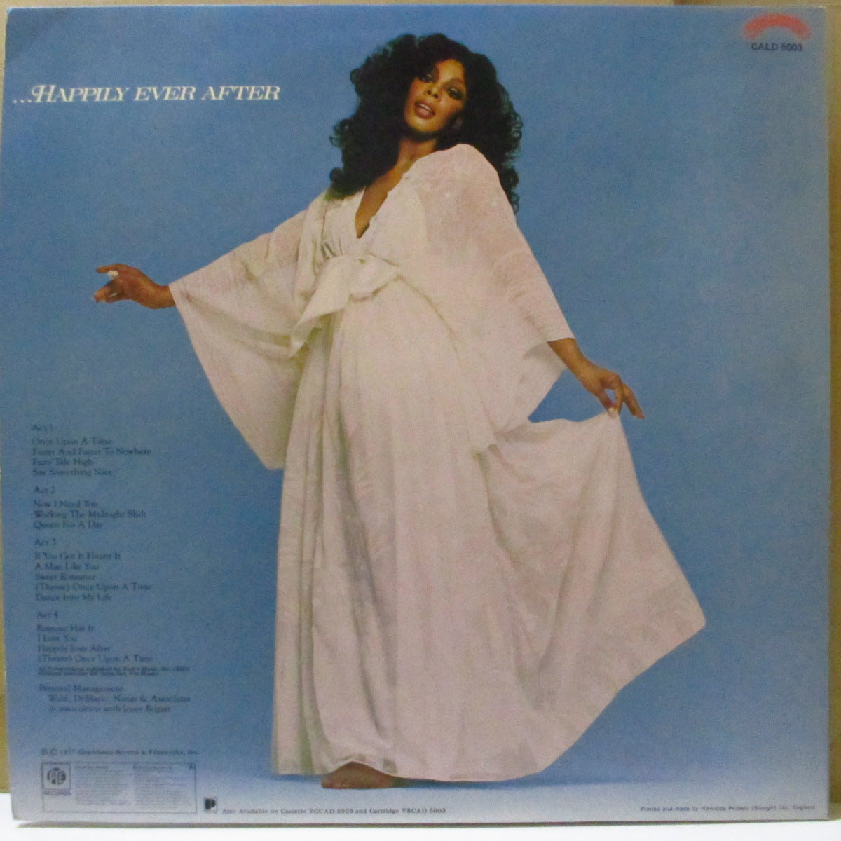 DONNA SUMMER (ドナ・サマー) - Once Upon A Time...(UK '77 オリジナルTranco工場プレス「光に透かしたら赤盤」ステレオ LPx2枚組+インサート/見開きジャケ)近年稀な美品!