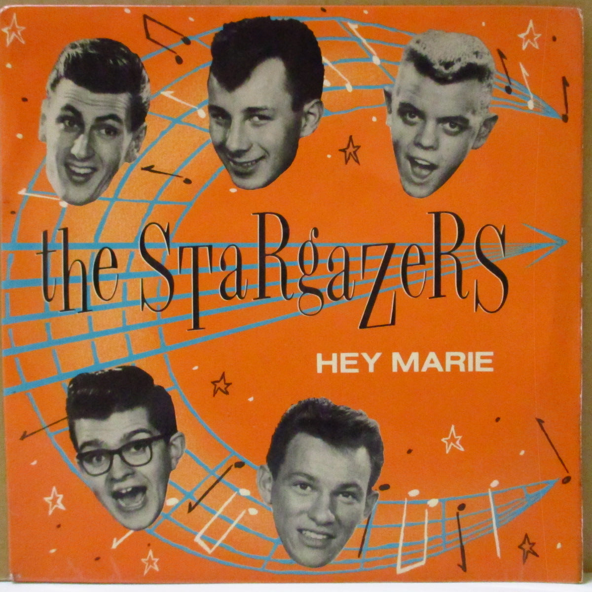 STARGAZERS (スターゲイザーズ) - Hey Marie (UK オリジナル・ペーパーラベ 7インチ+表面コーティングジャケ)