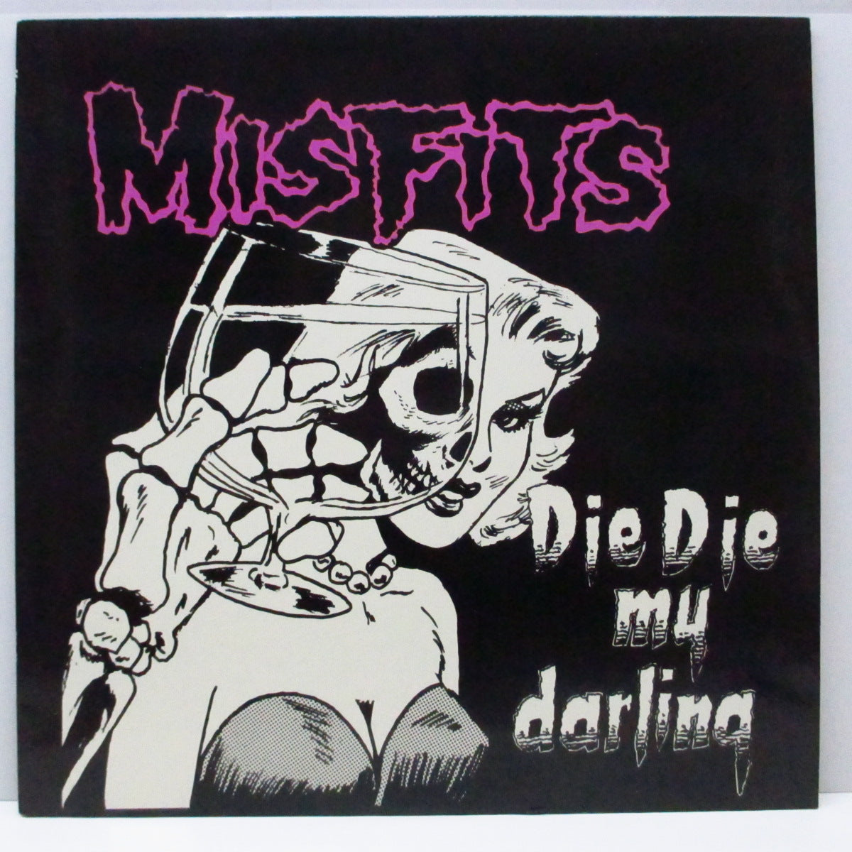 MISFITS (ミスフィッツ) - Die Die My Darling (US '86 サードプレス正規再発「光に透かすと赤茶色盤 」12")