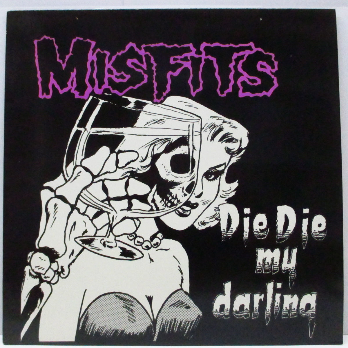 MISFITS (ミスフィッツ) - Die Die My Darling (US '86 正規再発「黒盤」12")