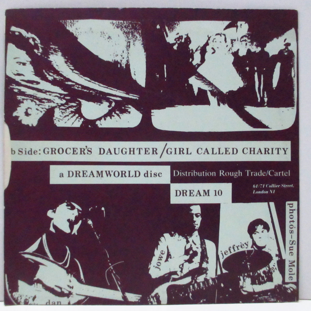 TELEVISION PERSONALITIES (テレヴィジョン・パーソナリティーズ) - How I Learned To Love The Bomb +2 (UK オリジナル 7"/光沢ソフト紙ジャケ)