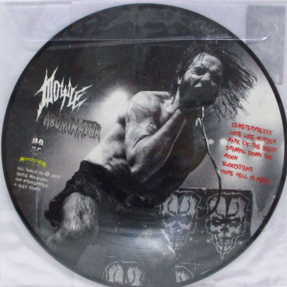 DOYLE (ドイル) - Abominator (世界共通'17年世界共通レコード・ストア・デイ500枚限定再発ピクチャー LP/「ドイルの直筆サイン入り」 /ステッカー付きPVC)