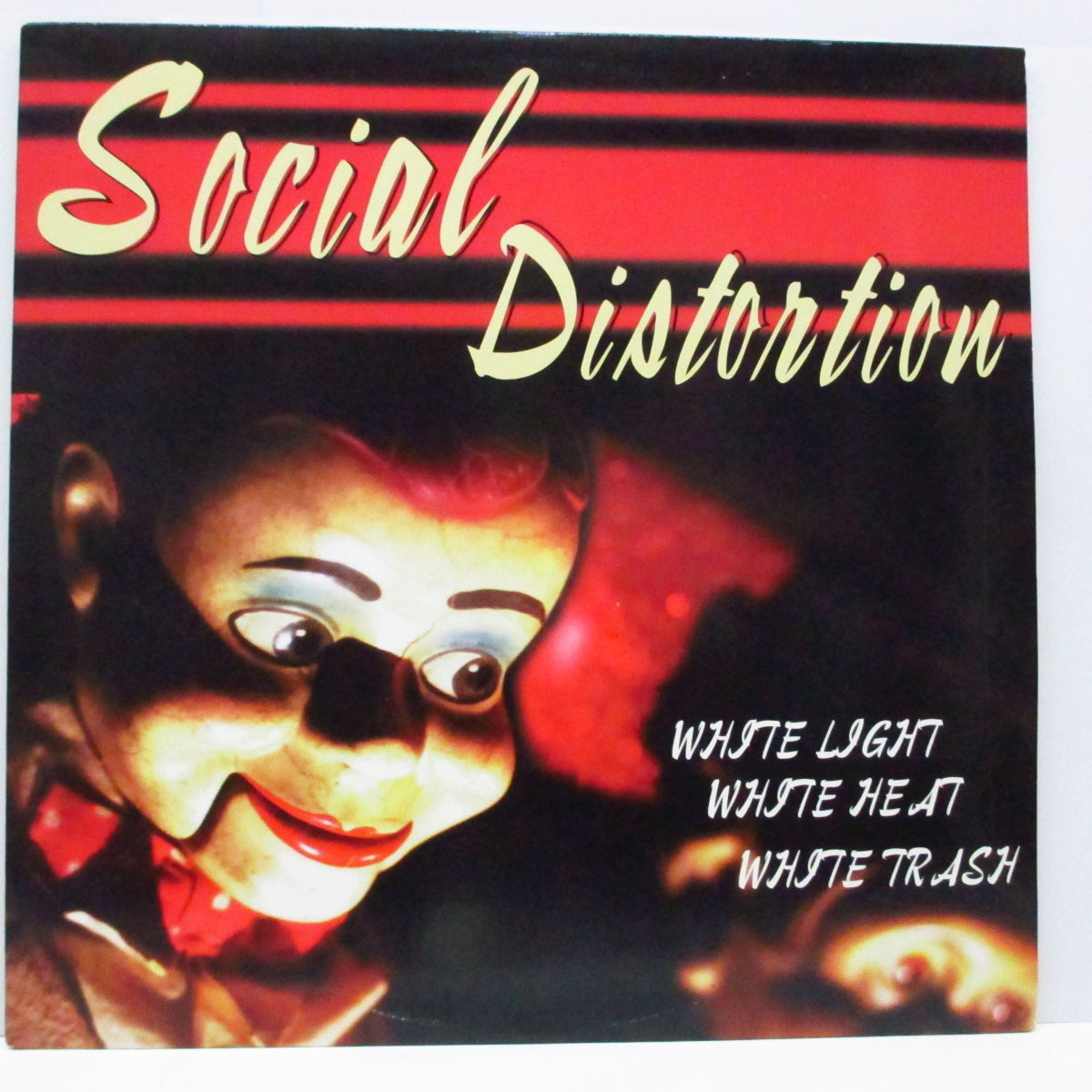 SOCIAL DISTORTION (ソーシャル・ディストーション) - White Light White Heat White Trash (US オリジナル LP+インナー)