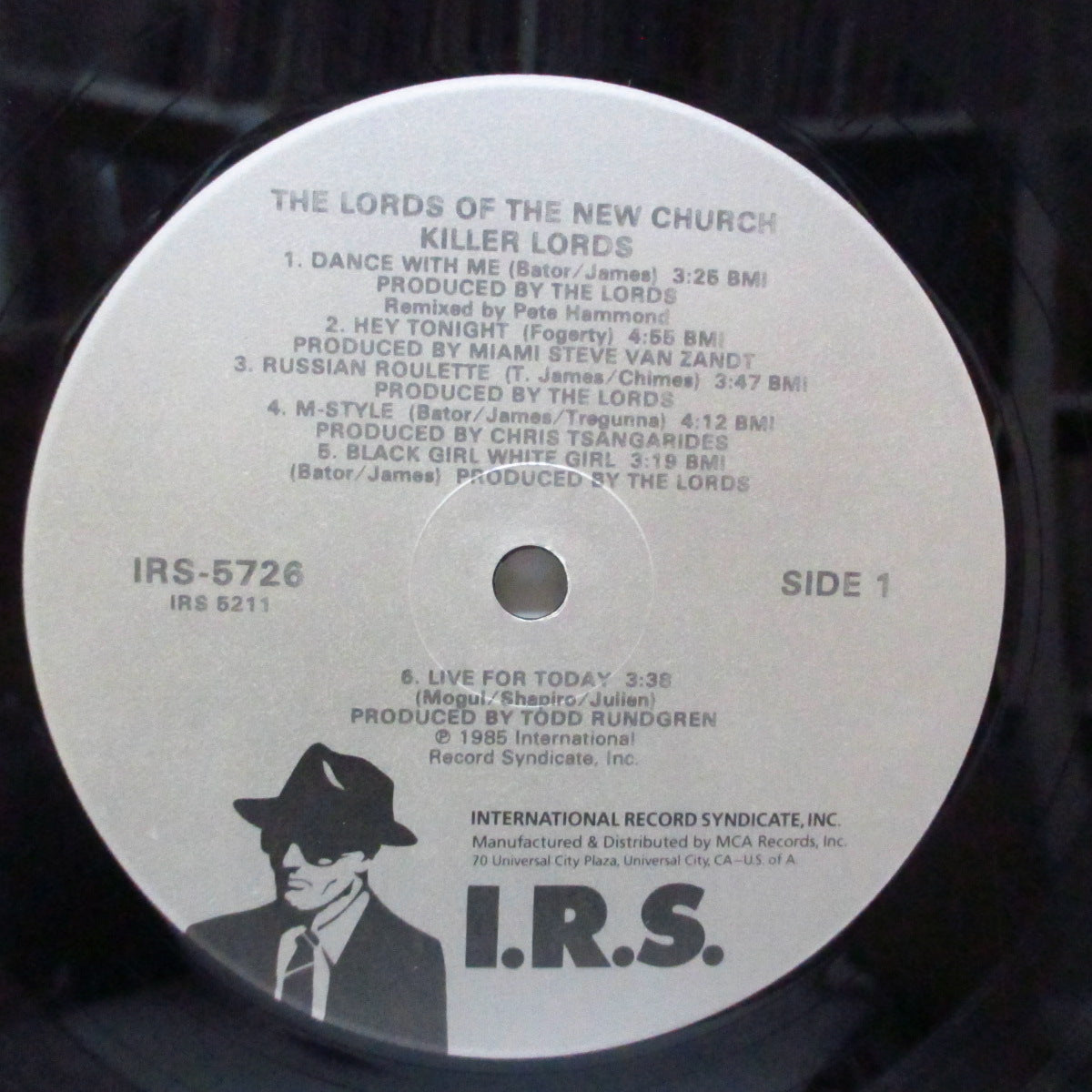 LORDS OF THE NEW CHURCH, THE (ローズ・オブ・ザ・ニュー・チャーチ) - Killer Lords (US オリジナル LP) 12曲入りベスト