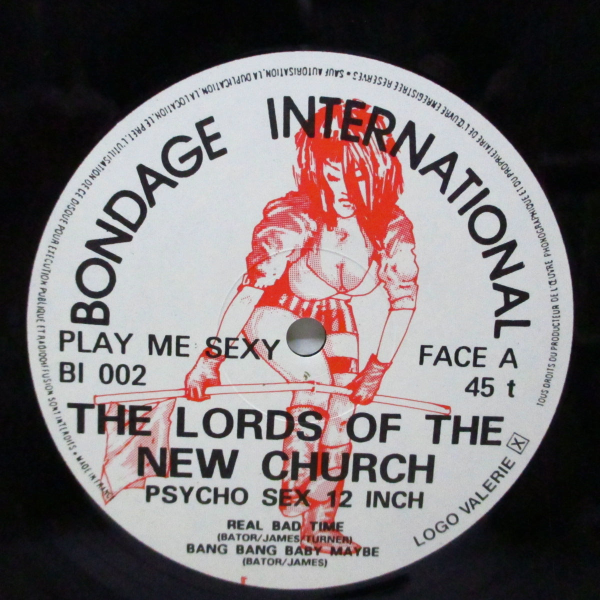 LORDS OF THE NEW CHURCH, THE (ローズ・オブ・ザ・ニュー・チャーチ) - Psycho Sex 12 Inch (France オリジナル 12")