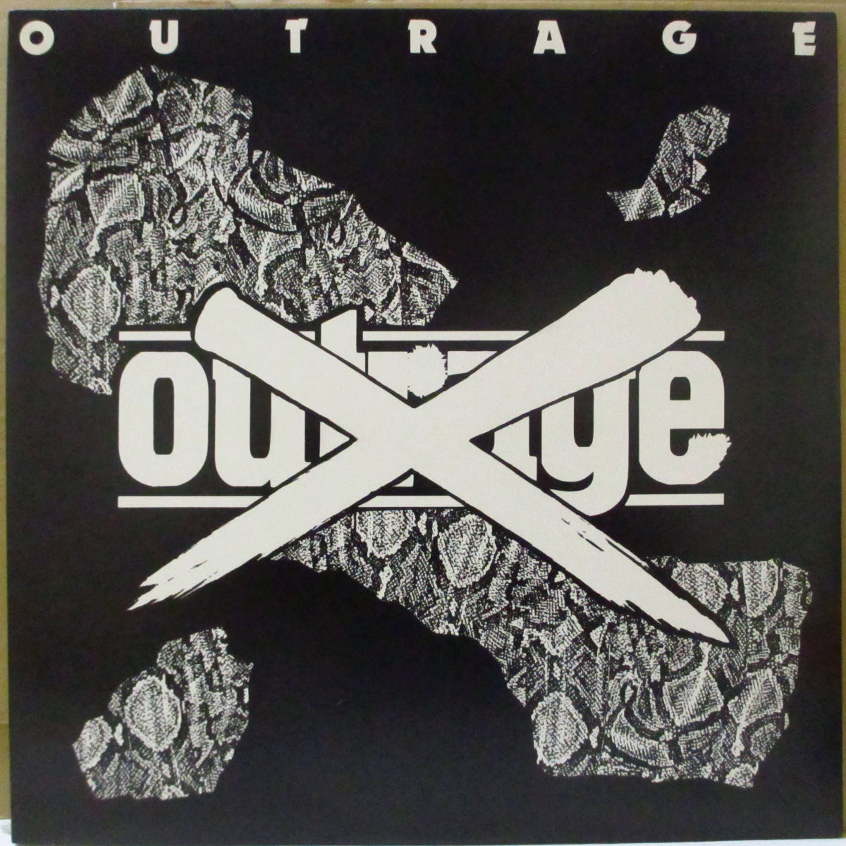 OUTRAGE (アウトレイジ) - S.T. <1st EP> (Japan '87 オリジナル4曲入り33回転 12インチ)