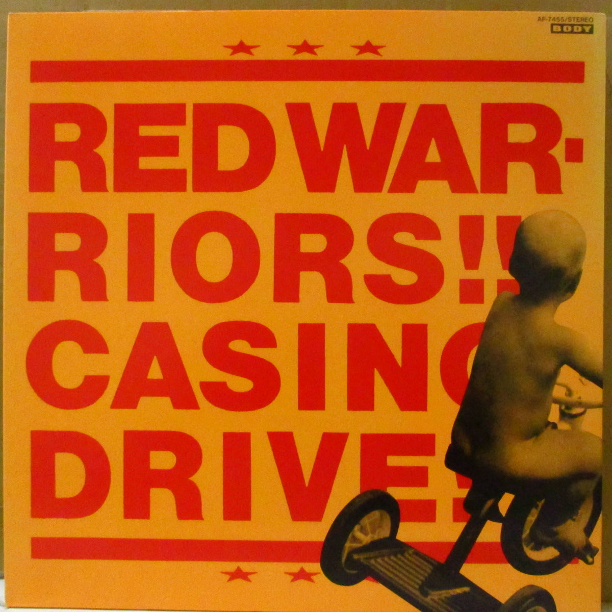 RED WARRIORS (レッド・ウォーリアーズ) - Casino Drive (Japan オリジナル LP+インサート/光沢見開きジャケ) '87年2ndアルバム