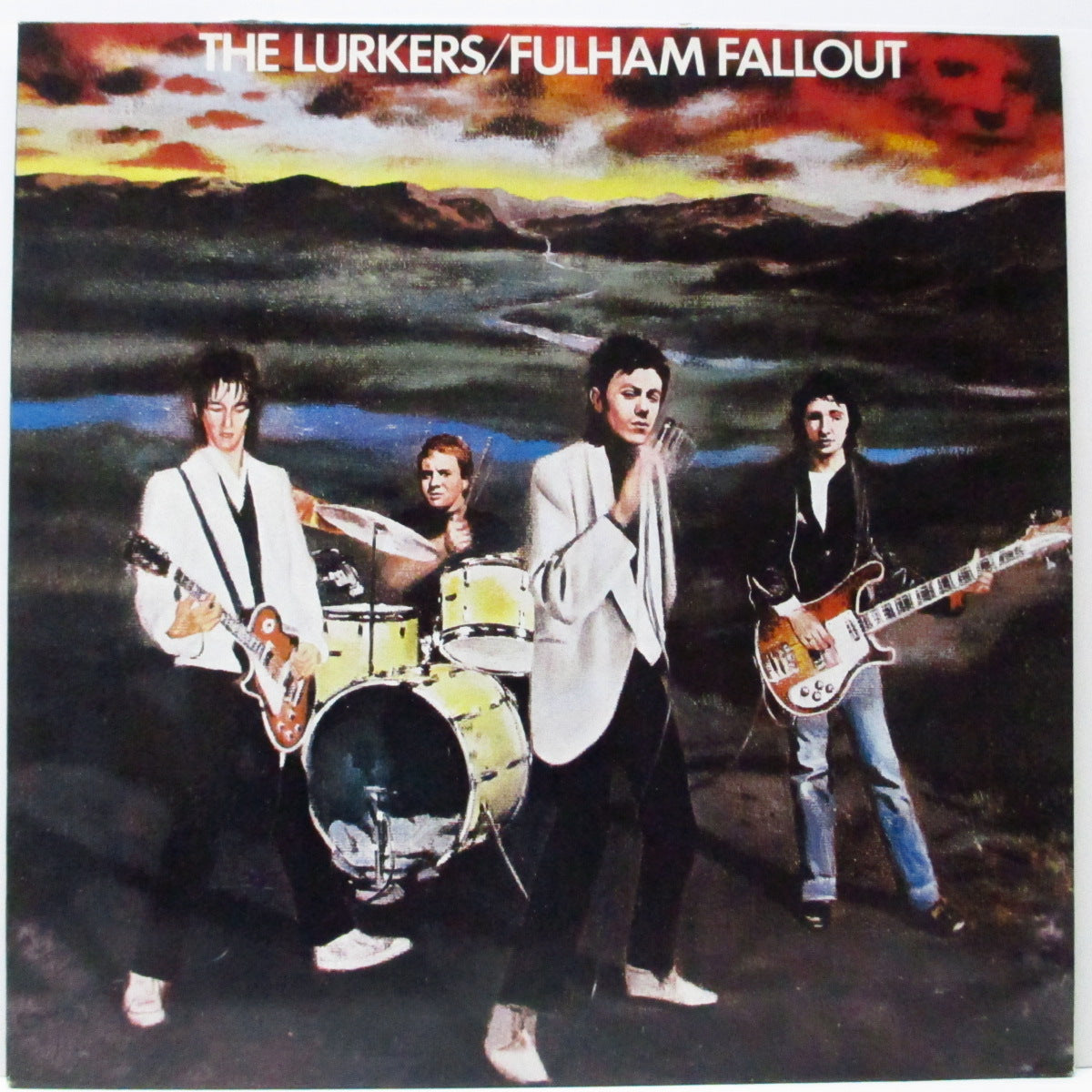 LURKERS, THE (ザ ・ラーカーズ) - Fulham Fallout (German '89 再発「黒盤」LP/RR 2004-L) '78年ファースト!