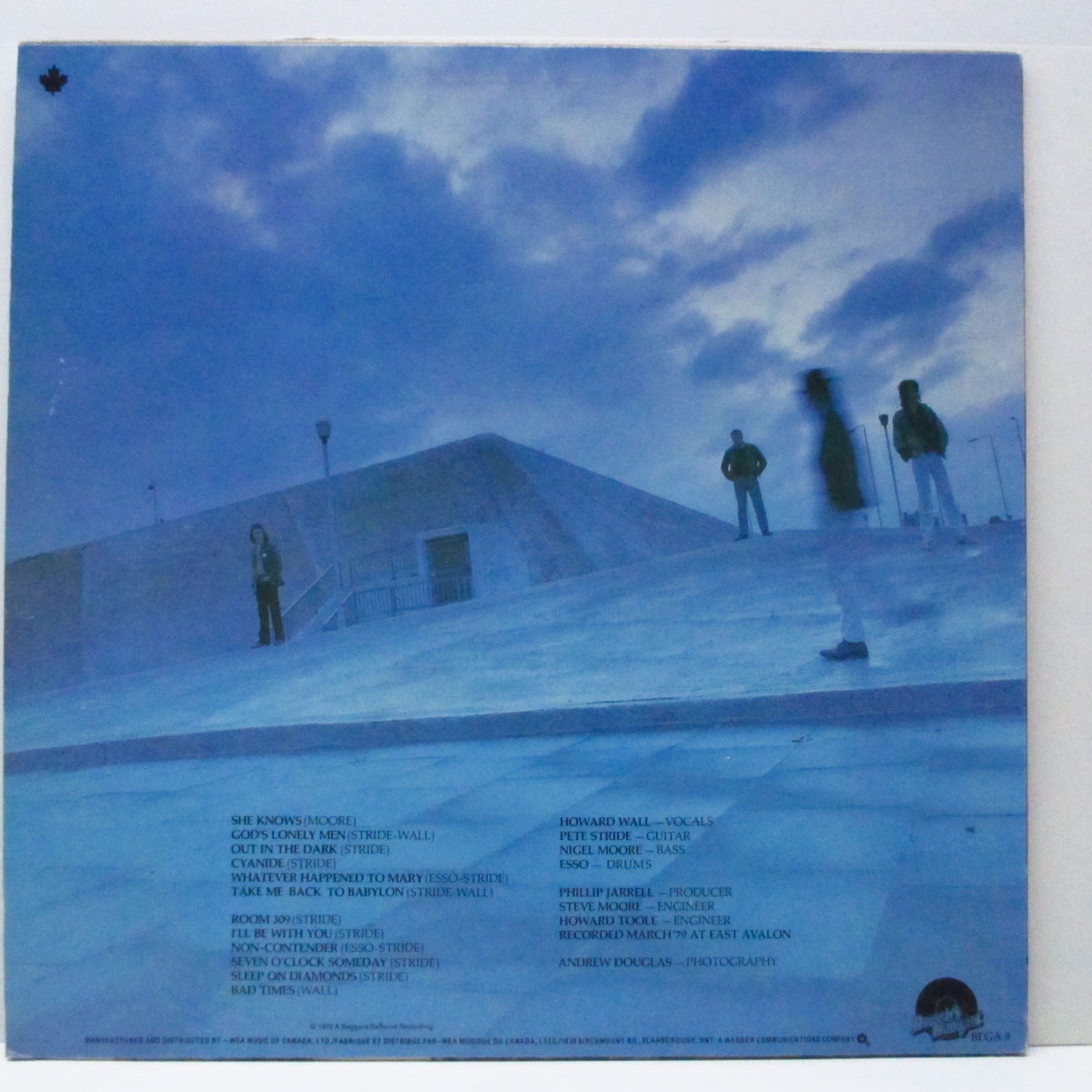 LURKERS, THE (ザ ・ラーカーズ) - God's Lonely Men (Canada オリジナル LP+インナー)'79年セカンド!