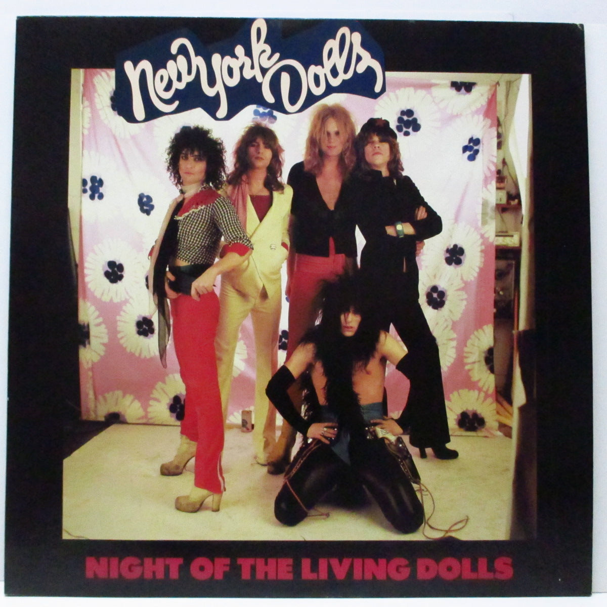 NEW YORK DOLLS (ニュー・ヨーク・ドールズ) - Night Of The Living Dolls (Japan オリジナル LP/帯欠)10曲入りベスト!