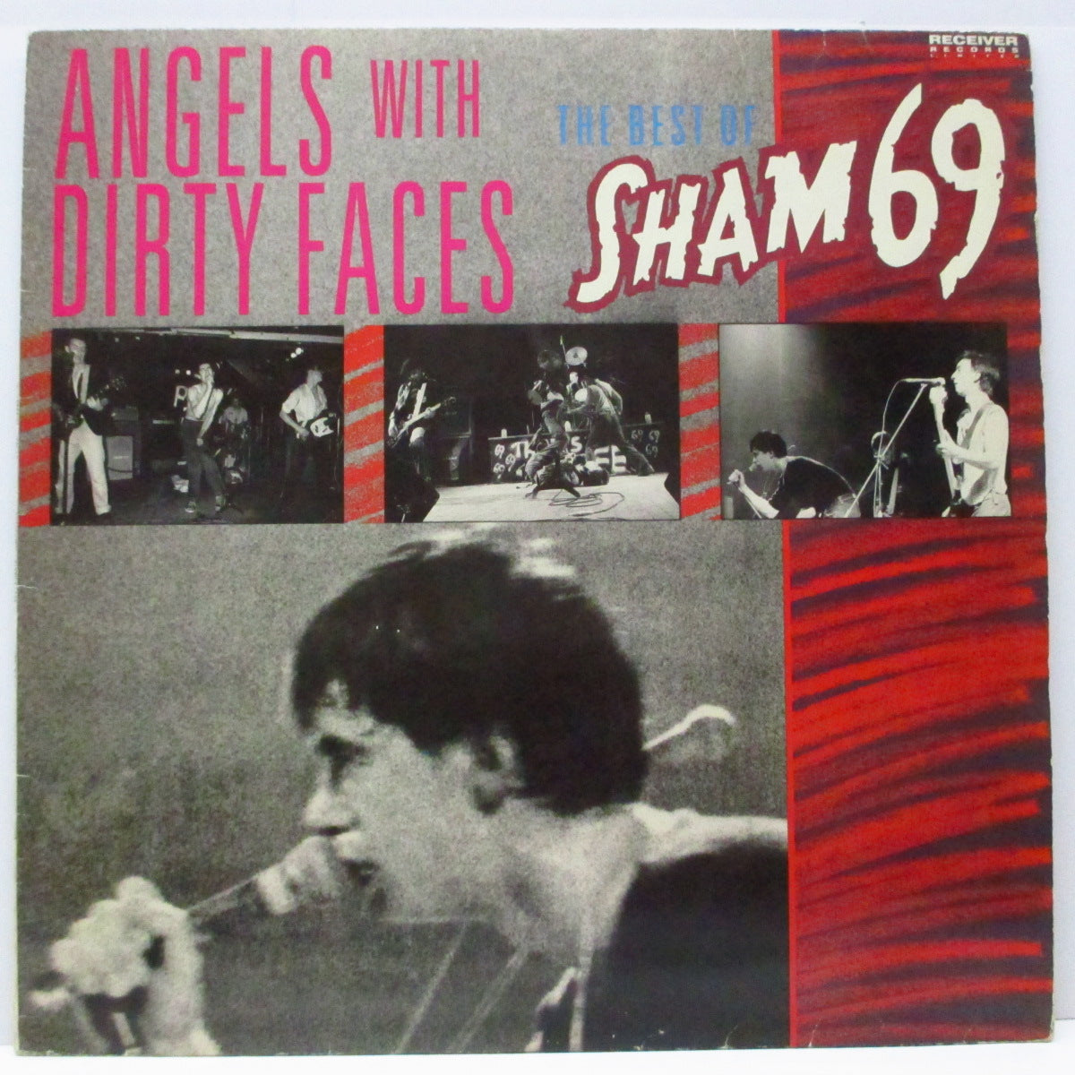 SHAM 69 (シャム 69) - The Best Of Sham 69 : Angels With Durty Faces (UK オリジナル「濃黄ラベ」LP)