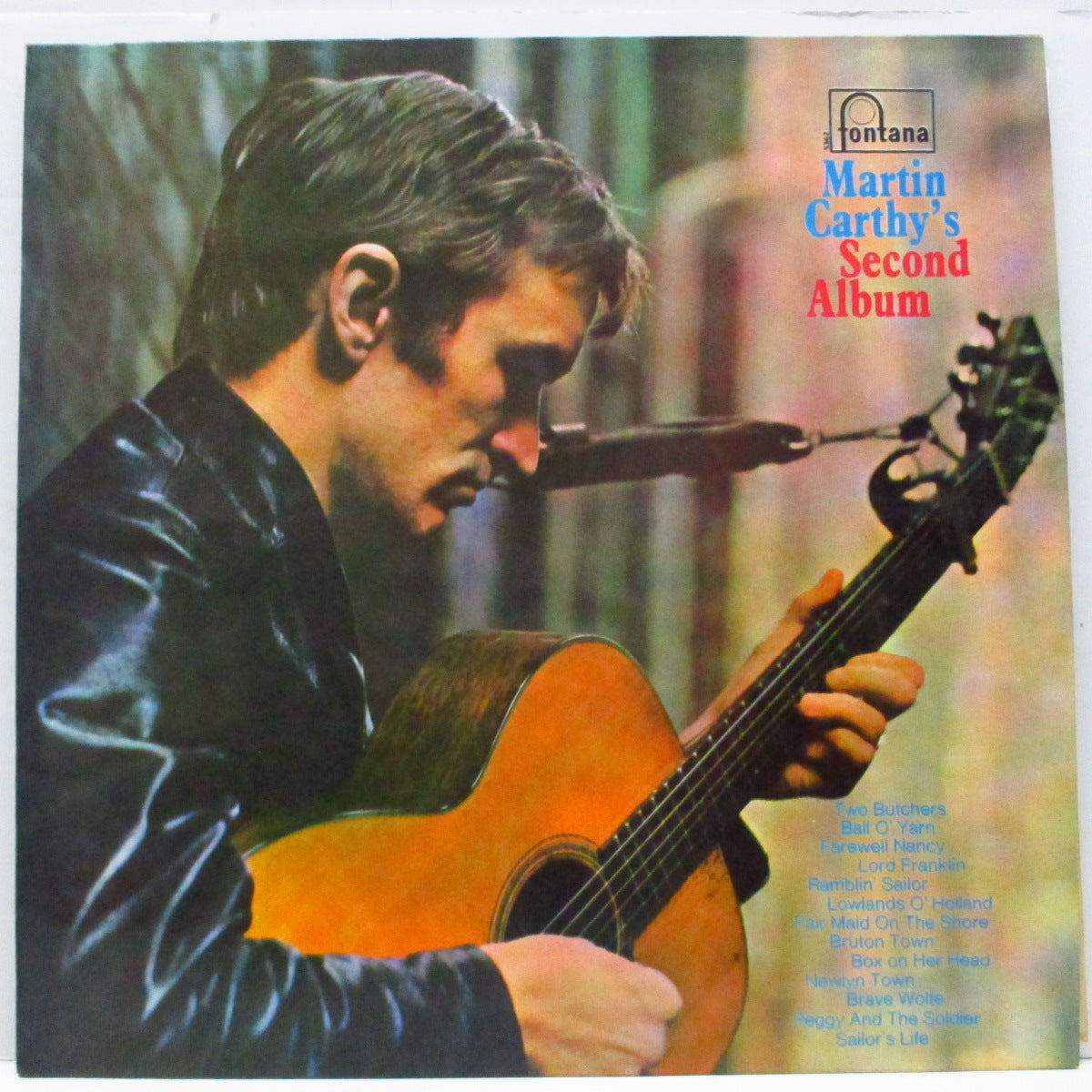 MARTIN CARTHY (マーティン・カーシー) - Martin Carthy's Second Album (UK オリジナル「黒銀ラベ」ステレオLP/両面コーティングジャケ)