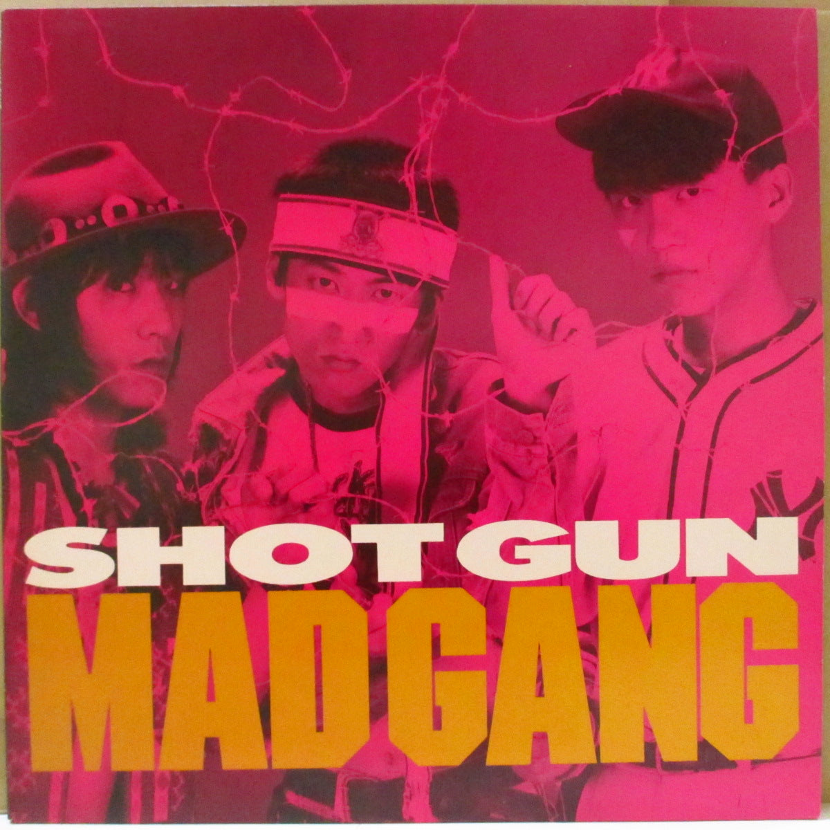 MAD GANG (マッド・ギャング) - Shot Gun (Japan '88 オリジナル6曲入り 12インチ+インサート)