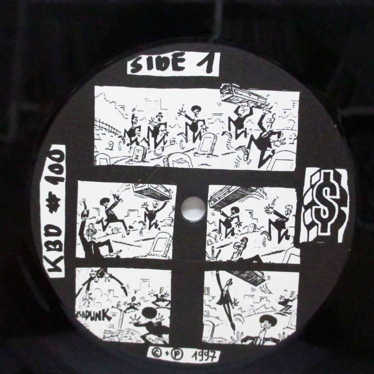 V.A. ('75-'83年各国レアパンク・コンピ) - Killed By Death #100 (EU 初回500枚限定 LP)