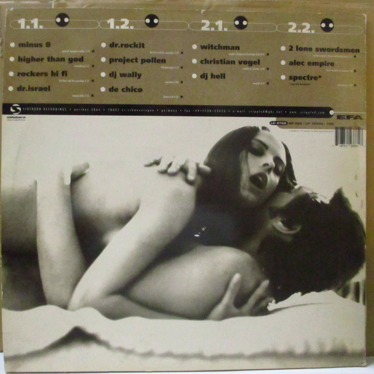 V.A. ('90s EU・エレクトロ/ヒップホップ・コンピ) - The Spirit Of Vampyros Lesbos (German オリジナル 2xLP+ソフト紙インナー) '97年コンピレーション