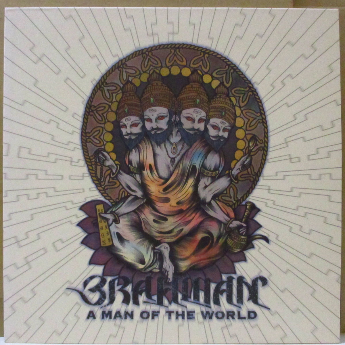 BRAHMAN (ブラフマン) - A Man Of The World (Japan オリジナル LP+インサート) '98年1stアルバム