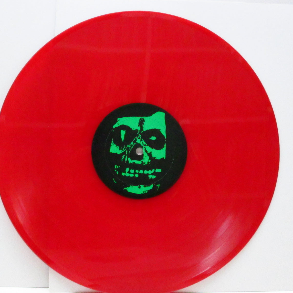 MISFITS (ミスフィッツ) - If You Don't Know This Song... - What The Fuck Are You Doing Here? (US 限定「黒 / 緑ラベ」赤盤 LP)'81年ライブ!