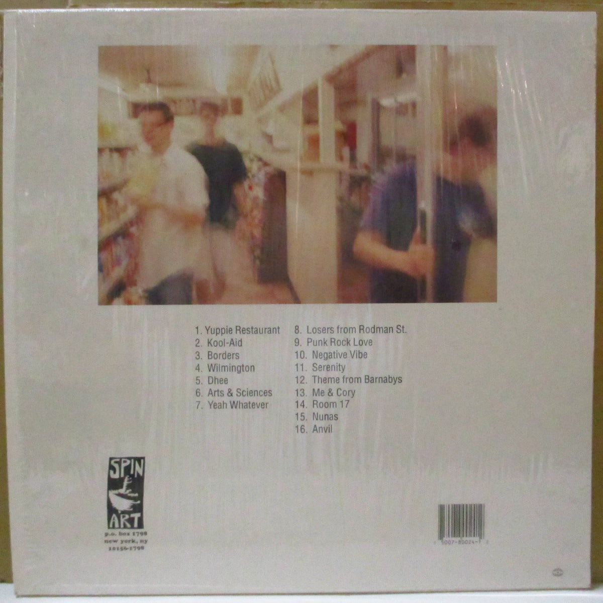 BARNABYS (バーナビーズ) - Augustus Loop (US オリジナル LP+インサート) '93年唯一のアルバム