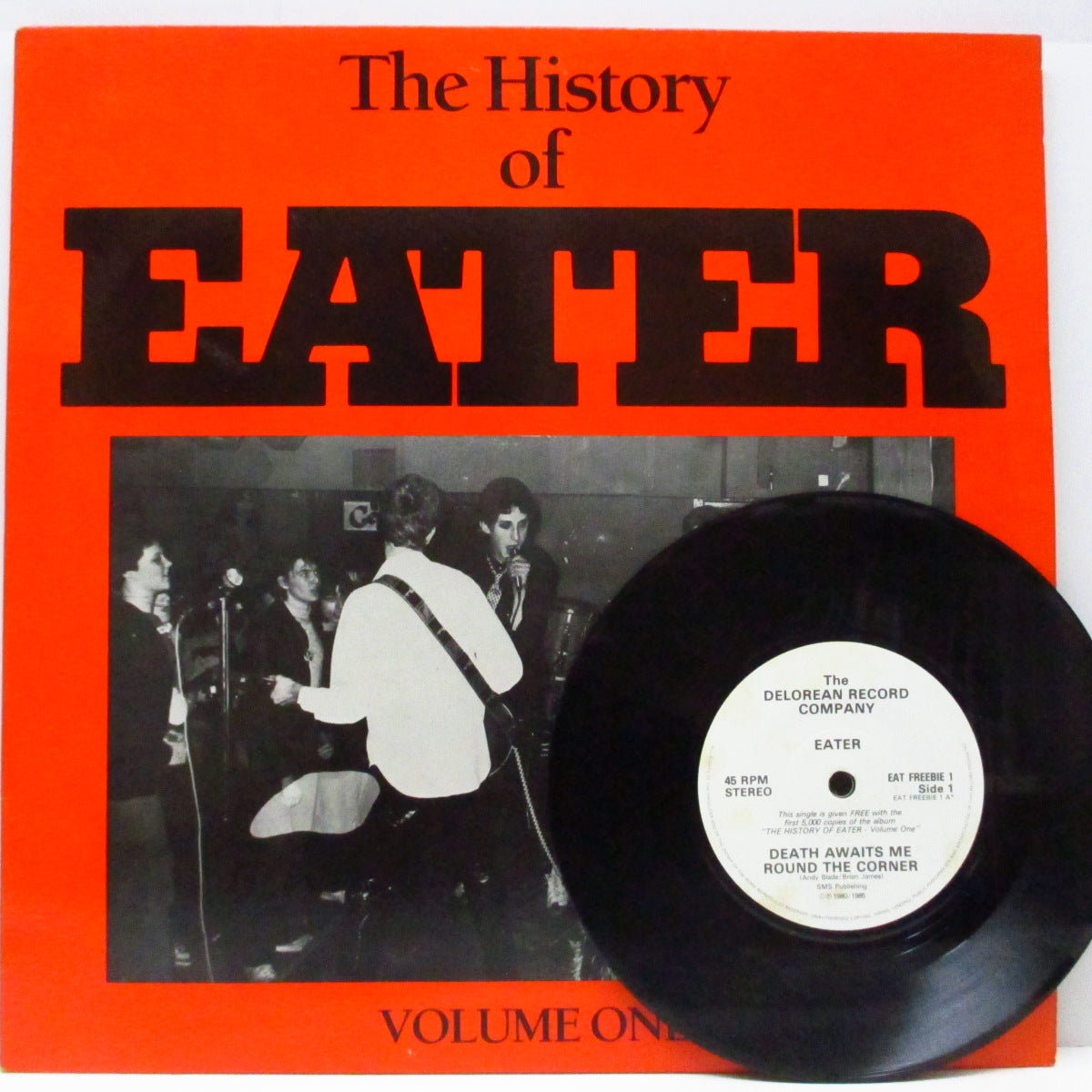 EATER (イーター) - The History Of Eater Vol.1 (UK 限定「レッドヴァイナル」LP+ボーナス7")