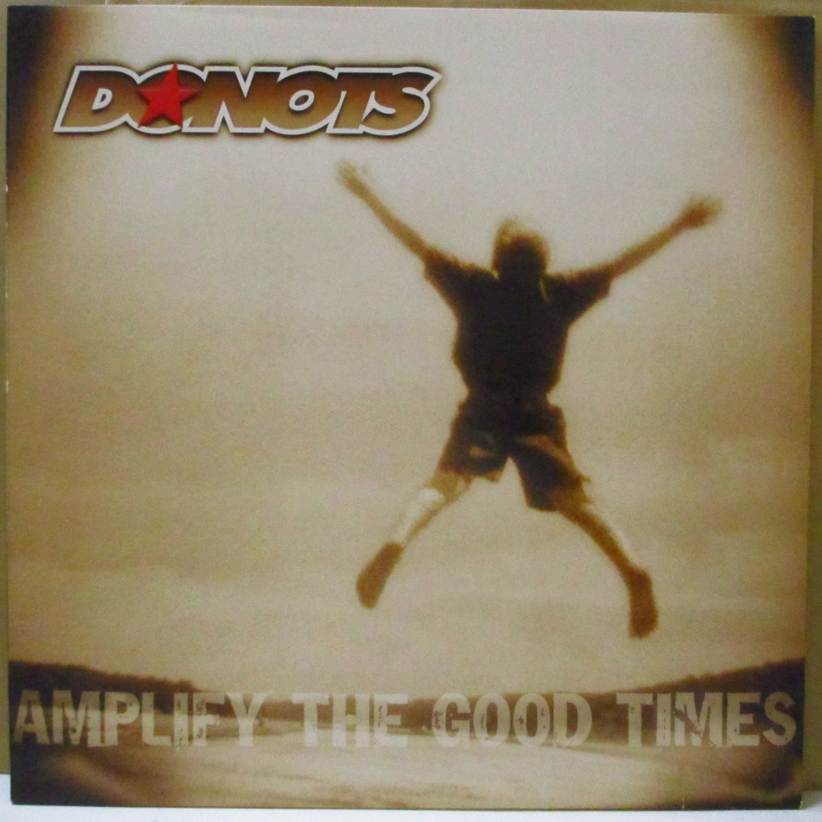 DONOTS (ドゥーノッツ) - Amplify The Good Times (EU 限定「ゴールドヴァイナル」 LP+ソフト紙インナー) '02年5thアルバム