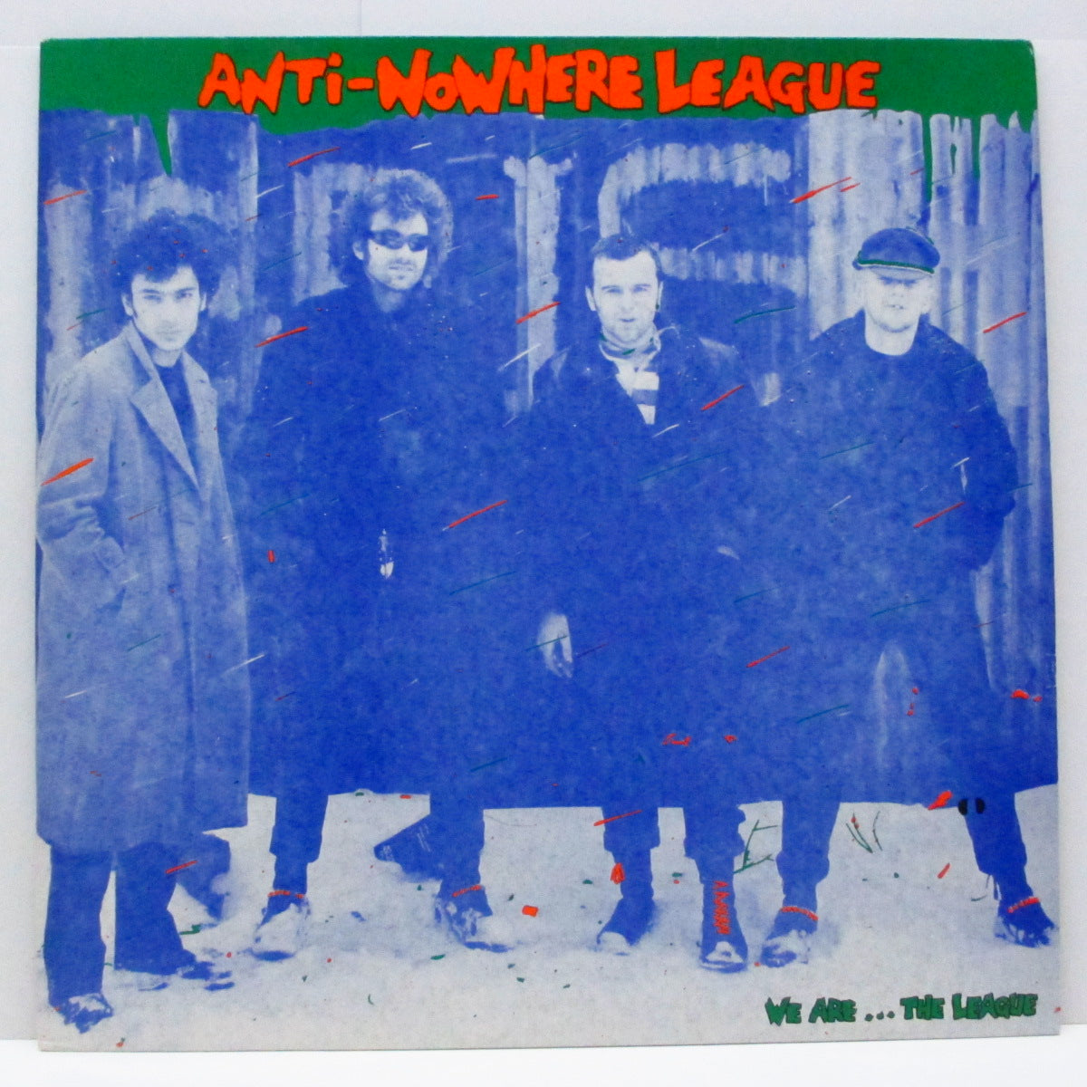 ANTI-NOWHERE LEAGUE (アンチ‐ノーウェア・リーグ) - We Are...The League (UK '82 再発「歌詞修正」LP) '82年ファースト!