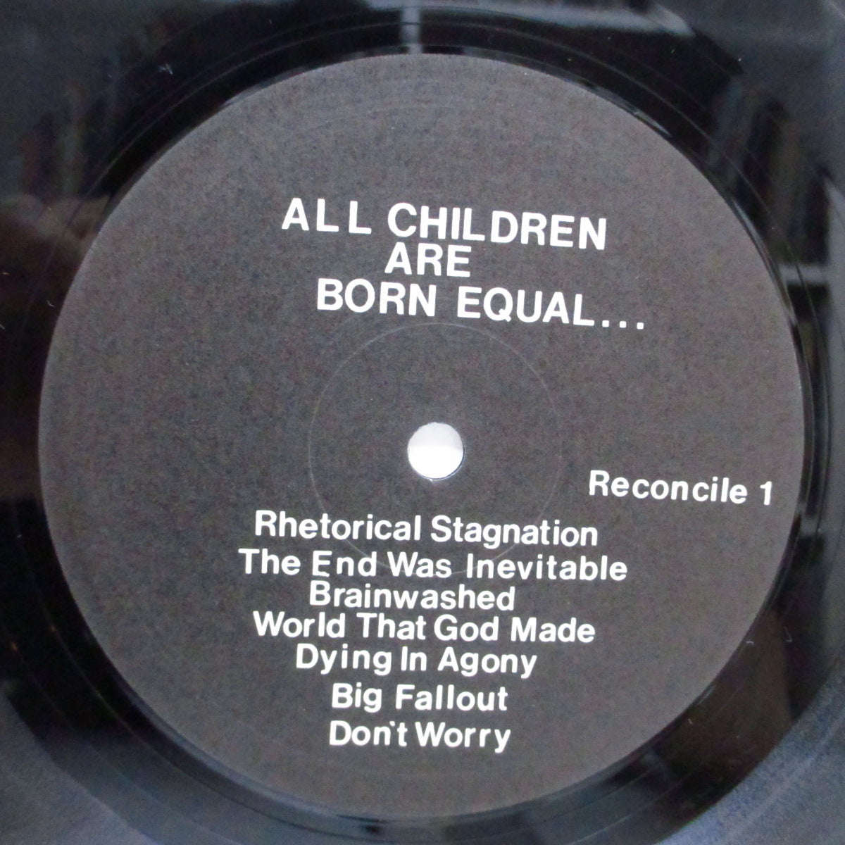 ANTI-SYSTEM (アンチ・システム) - No Laughing Matter (UK オリジナル LP+見開きジャケ/ブックレット欠) '85年ファースト!