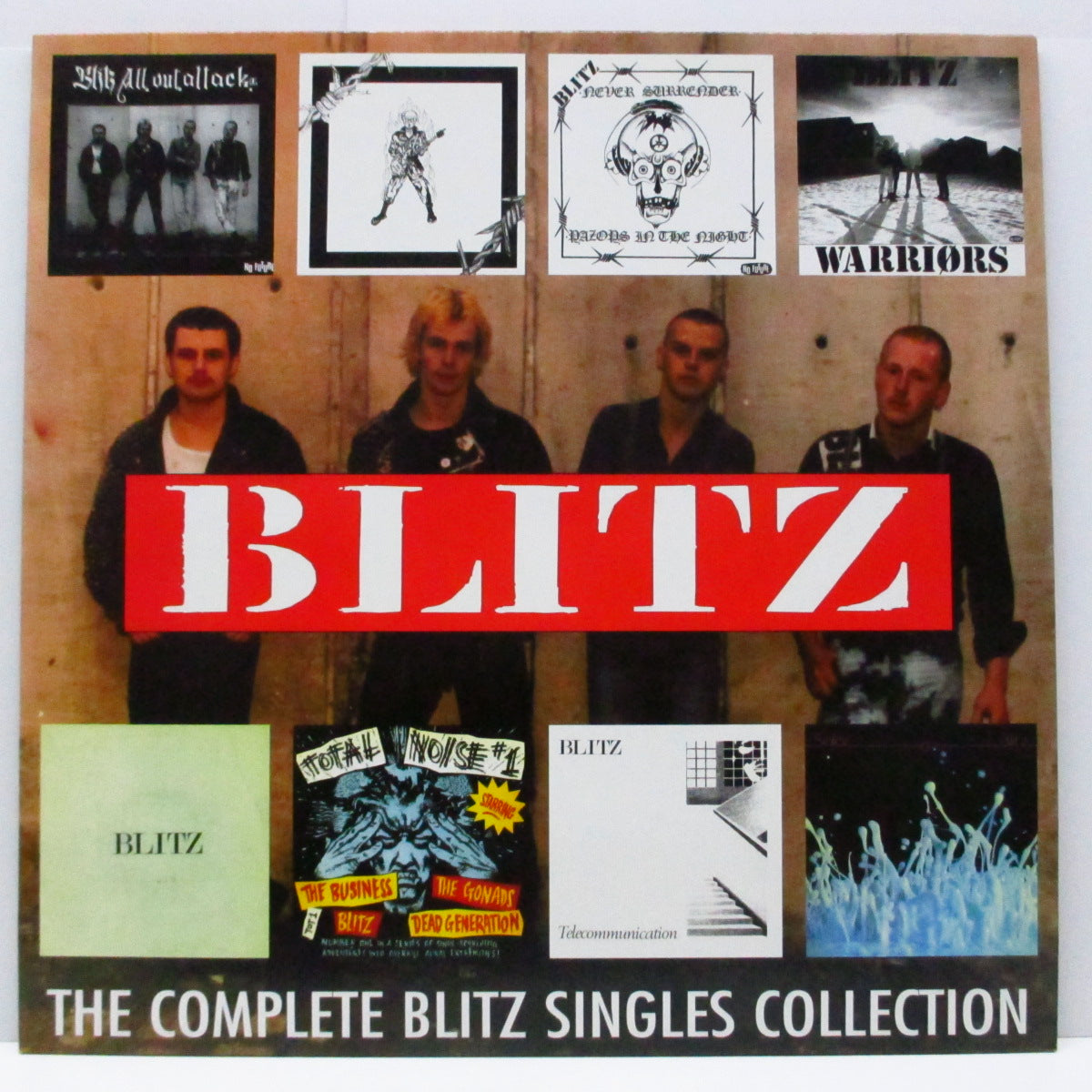 BLITZ (ブリッツ) - The Complete Blitz Singles Collection (UK '96 再発 LP+インサート)