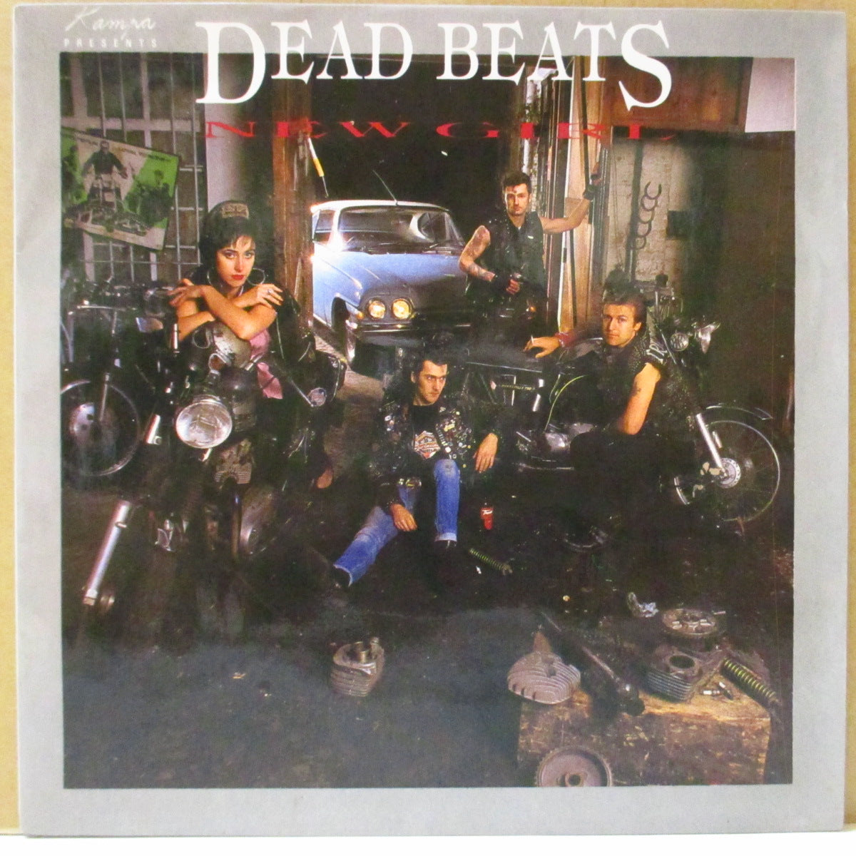 DEAD BEATS (デッド・ビーツ) - New Girl (France オリジナル 7インチ+両面コーティングジャケ)