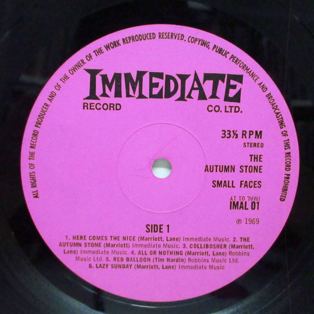 SMALL FACES (スモール・フェイセス) - The Autumn Stone (UK オリジナル「ピンクラベ」2xLP/光沢見開きジャケ)