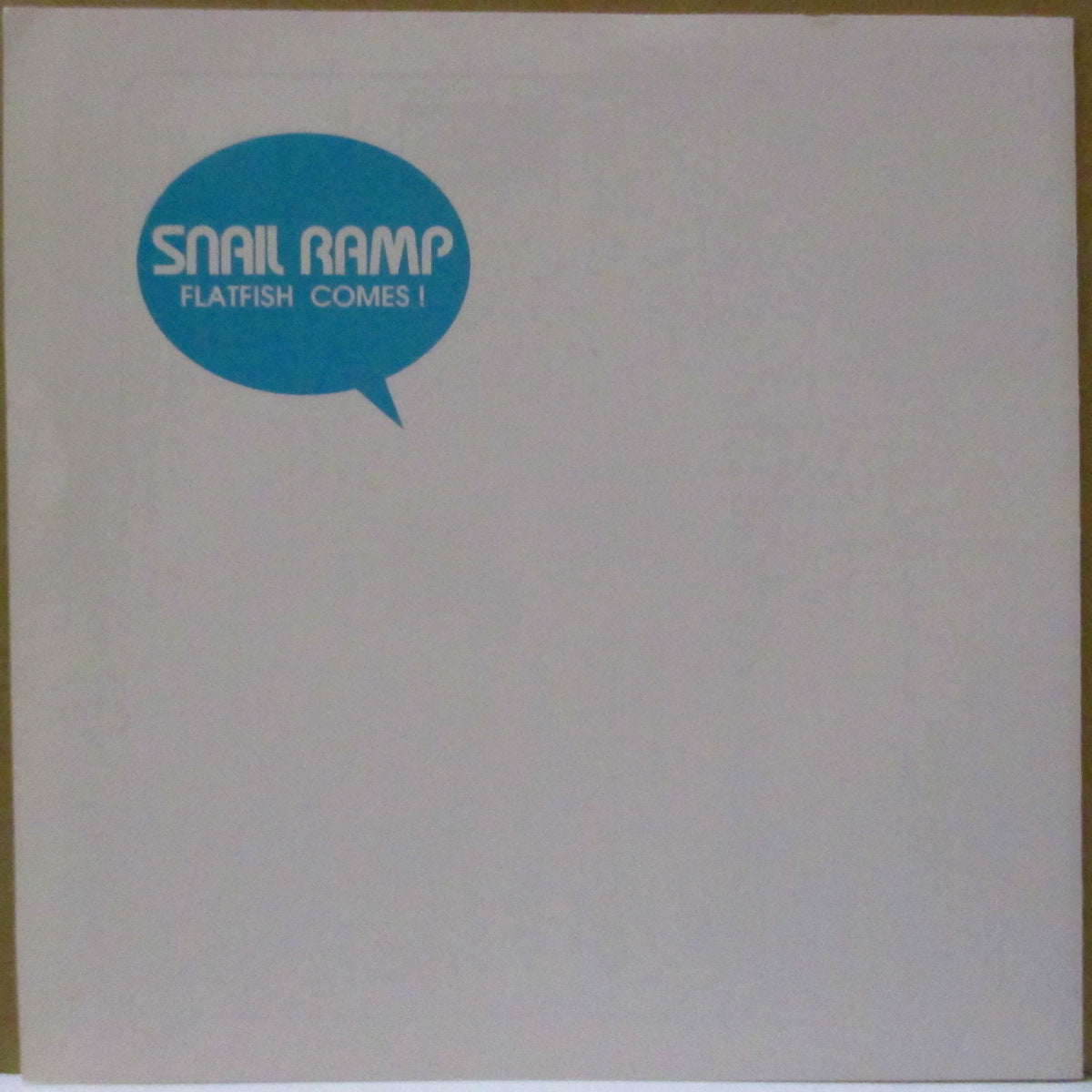 SNAIL RAMP (スネイル・ランプ) - Flatfish Comes! +3 (Japan '97 限定4曲入り33回転フレキシ 7インチ/光沢ソフト紙ジャケ)