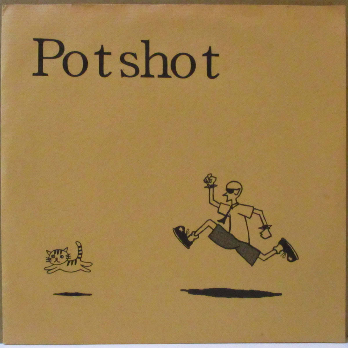 POTSHOT (ポットショット) - Someone To Lean On +2 (Japan '96 限定3曲入り「クリアオレンジ盤」 7インチ/ざら紙ジャケ)