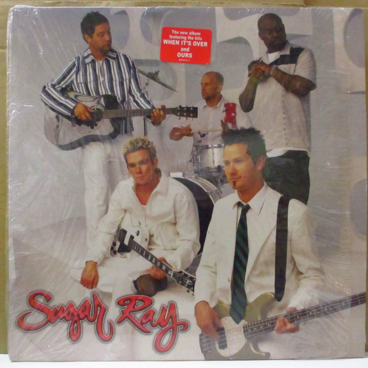 SUGAR RAY (シュガー・レイ) - S.T. <4th Album> (US オリジナル LP+インサート/レアステッカー付き光沢ジャケ) '01年4thアルバム
