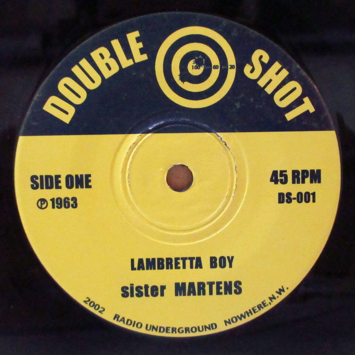 SISTER MARTENS (シスター・マーテンズ) - Lambretta Boy (Japan '02 オリジナル7インチ/光沢ソフト紙折り返しジャケ)
