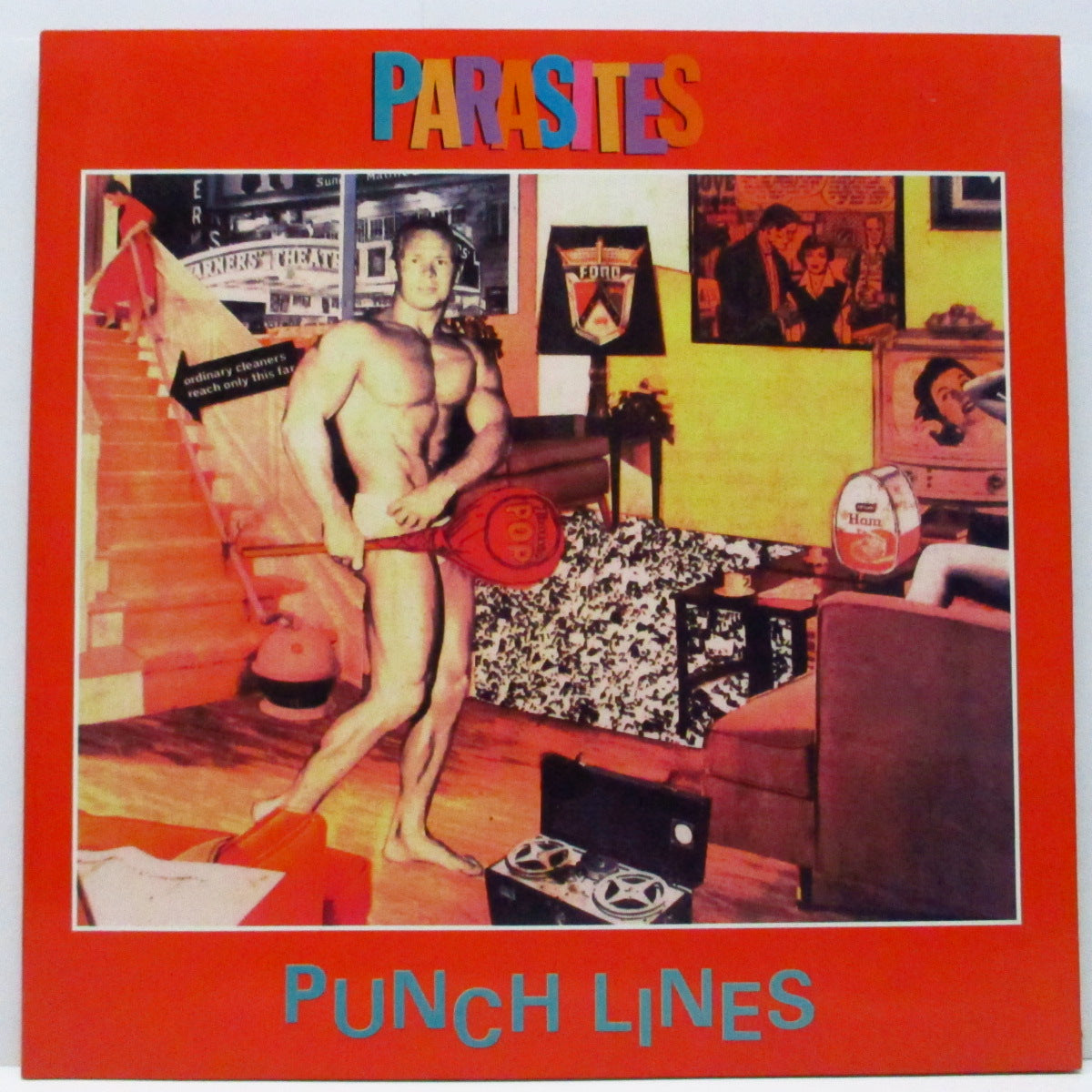 PARASITES, THE (ザ・パラサイツ) - Punch Lines (Spain 1,000枚限定 LP/ナンバリング入り見開ジャケ) '93年セカンドアルバム!