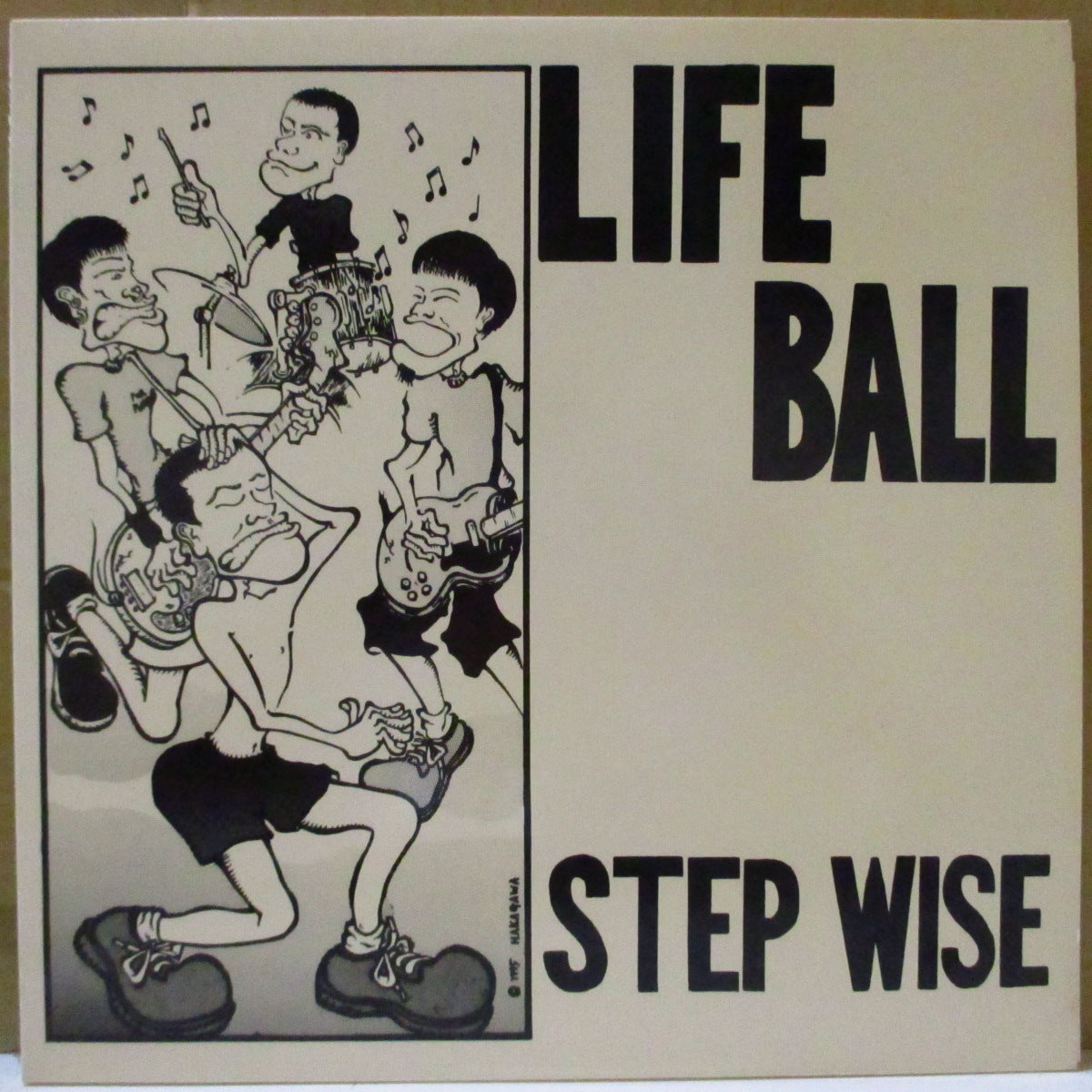 LIFE BALL (ライフ・ボール) - Step Wise (Japan 限定再発「クリアオレンジ盤」 10インチ+インサート) '95年唯一のアルバム