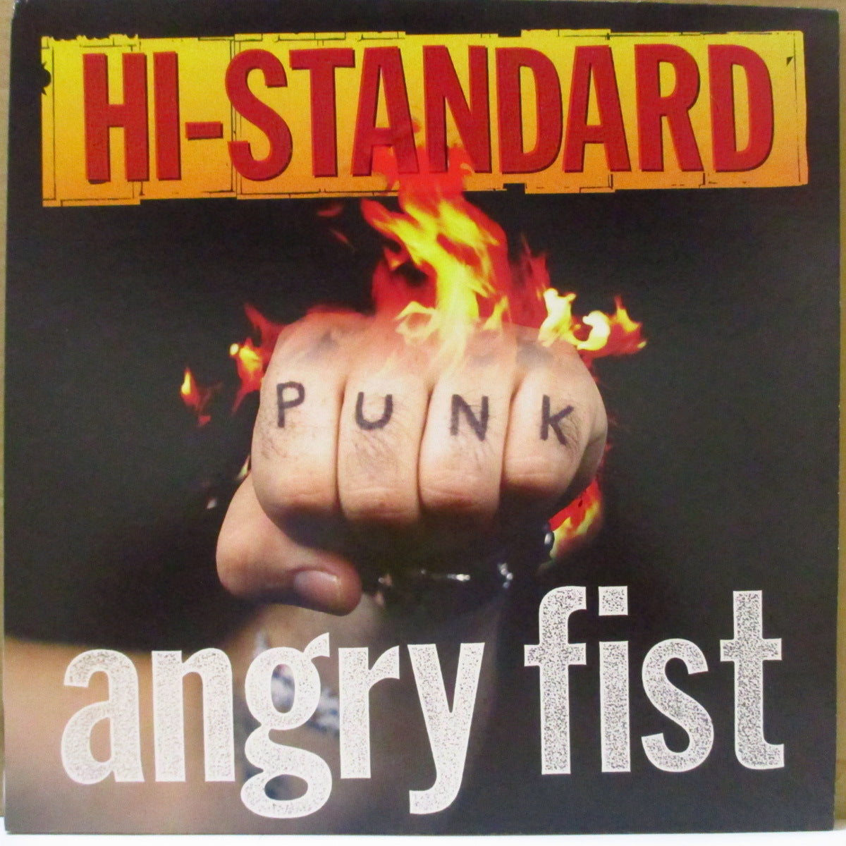 Hi-STANDARD (ハイ・スタンダード) - Angry Fist (US オリジナル LP+インサート) '97年2ndアルバム