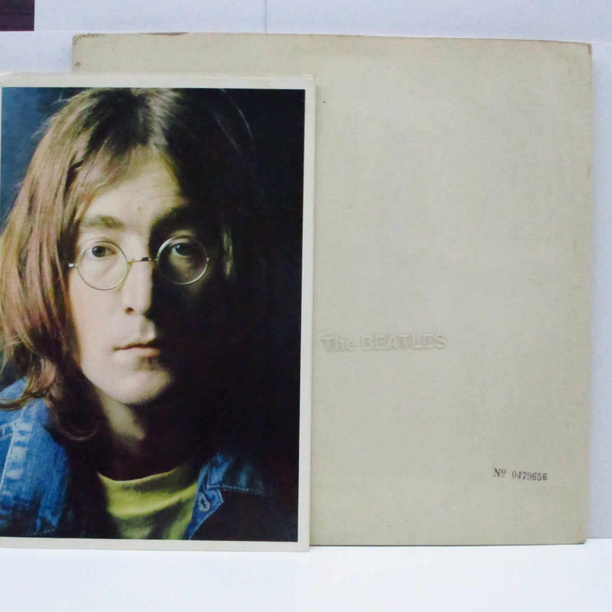 BEATLES (ビートルズ) - The Beatles (White Album) (UK 70's 再発「薄ラベ」 ステレオ2xLP+4xカラープリント、ポスター/ナンバリング入り上開エンボス両面コーティング見開ジャケ)