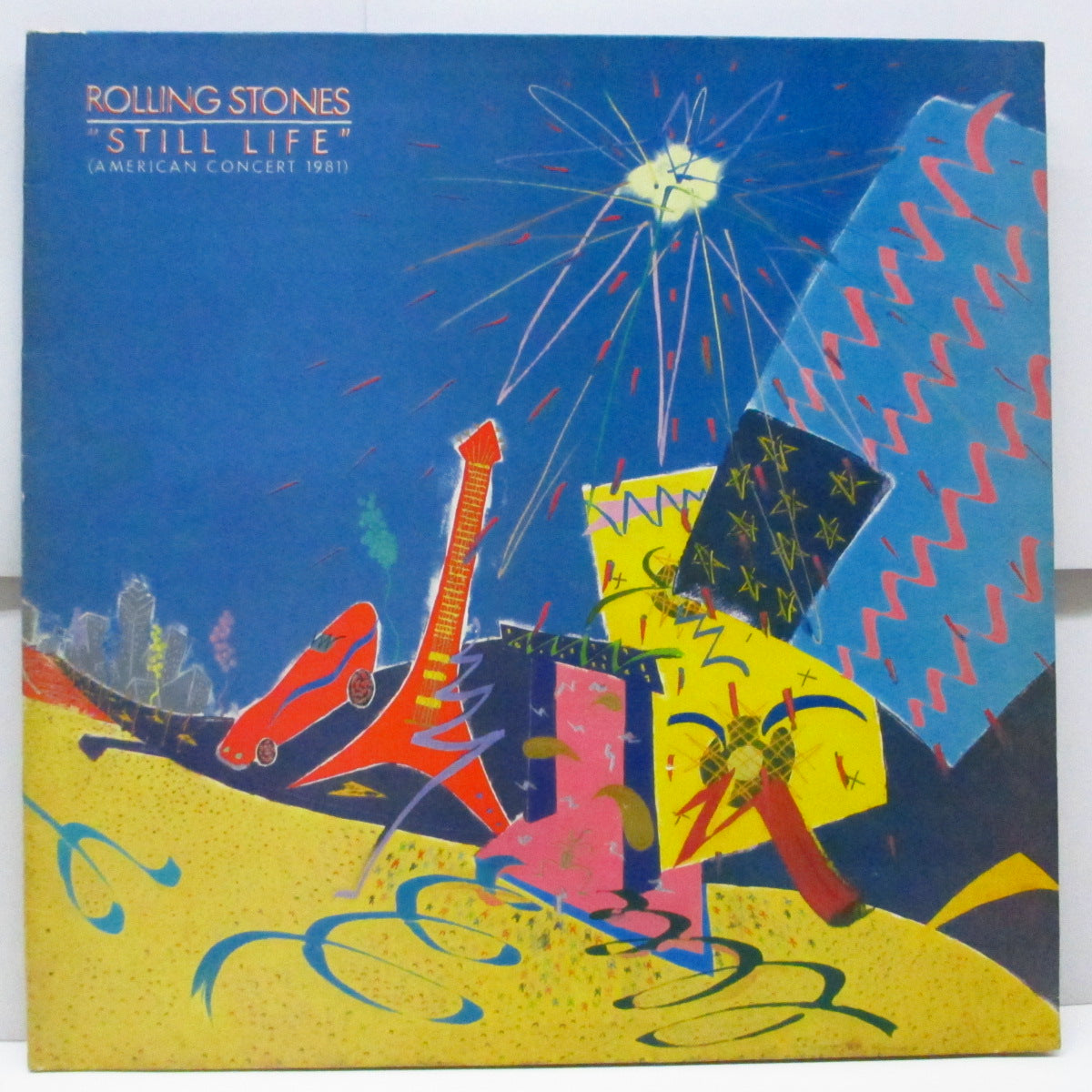 ROLLING STONES (ローリング・ストーンズ) - Still Life:American Concert 1981 (UK オリジナル LP+インナー/見開ジャケ)