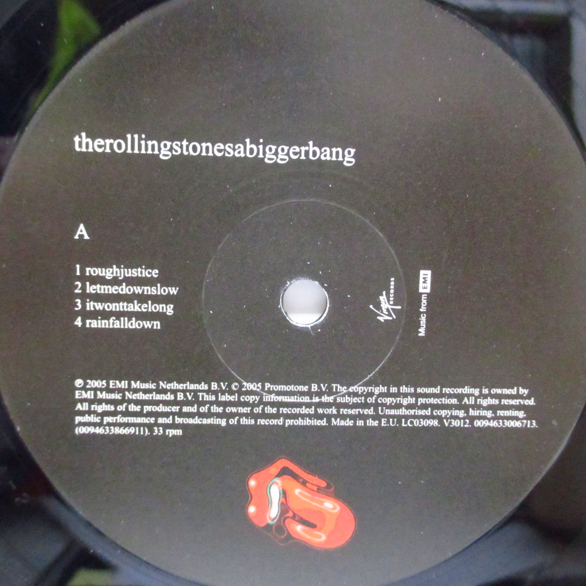 ROLLING STONES (ローリング・ストーンズ) - A Bigger Bang (EU オリジナル 2xLP+インナー/光沢見開きジャケ) 2005年アルバム!