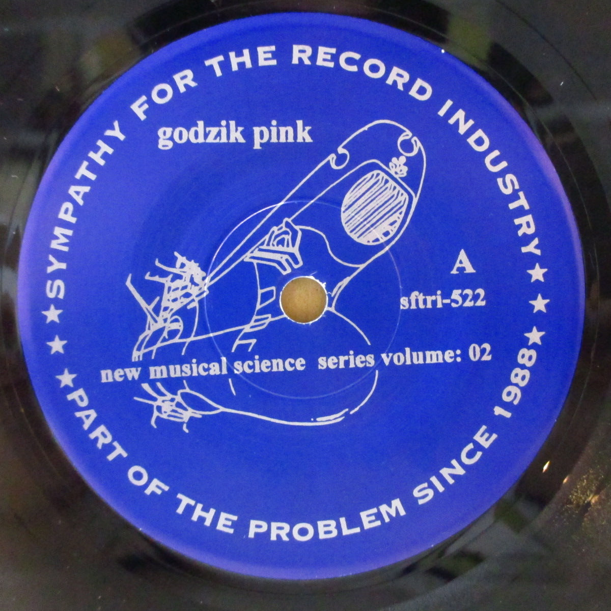 GODZIK PINK (ゴツィック・ピンク) - Nursery Lime (US '98 オリジナル4曲入り 7インチ+光沢固紙ジャケ)