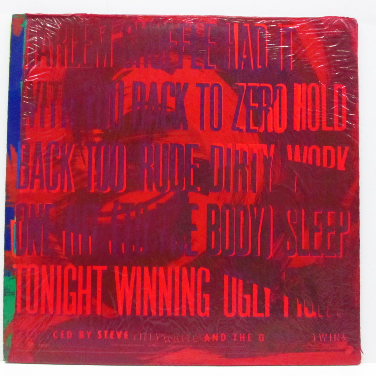 ROLLING STONES (ローリング・ストーンズ) - Dirty Work (UK オリジナル LP+インナー) 初回ステッカー&赤シュリンク付!
