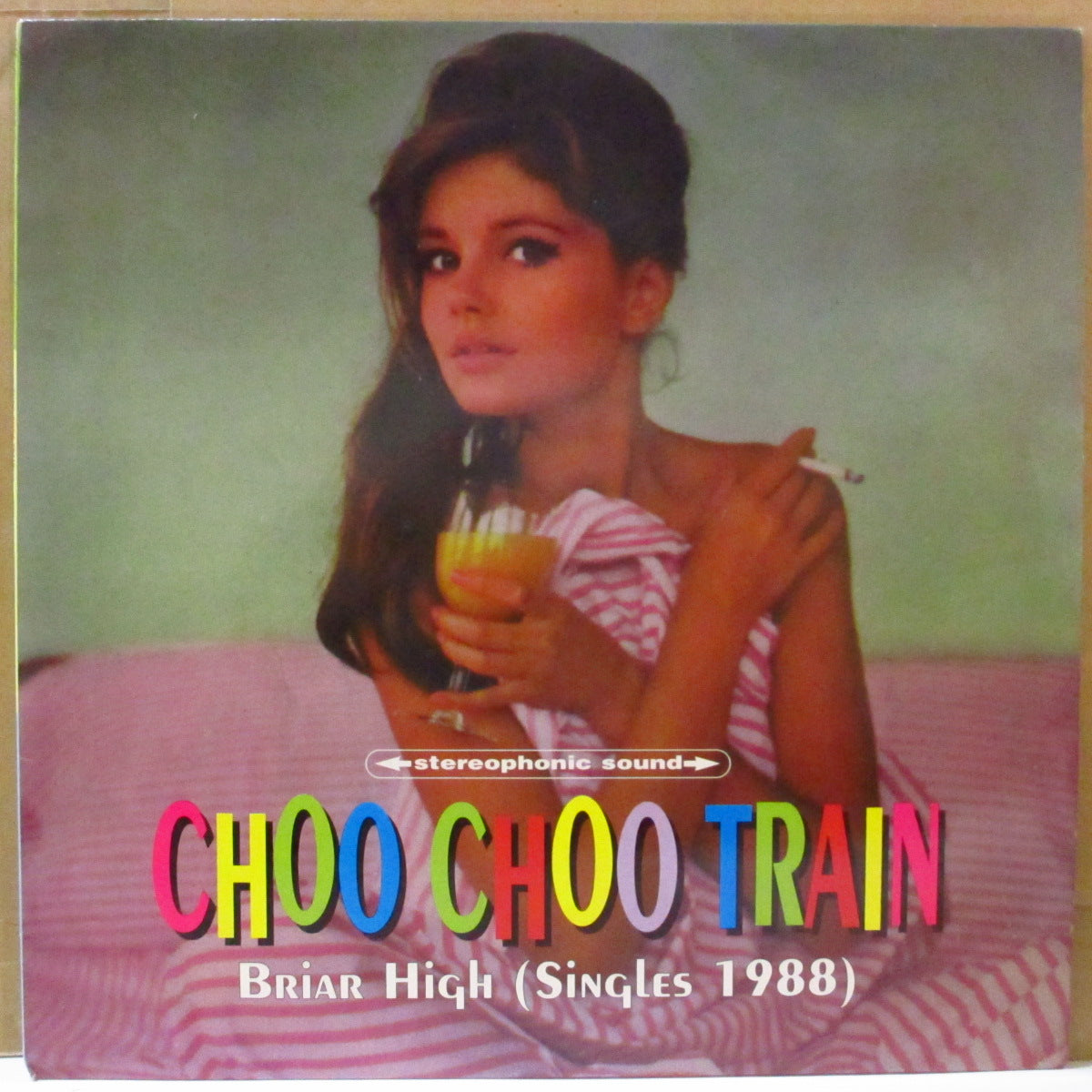 CHOO CHOO TRAIN (チュー・チュー・トレイン) - Briar High - Singles 1988 (UK 再発「ライム・グリーンヴァイナル」 LP) '92年コンピレーション